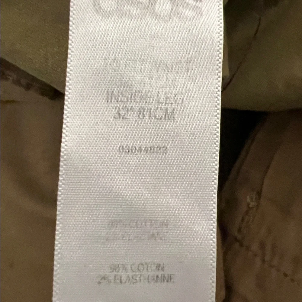 ASOS Khaki Chino Pants 32x32